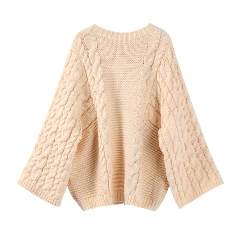 CHUNKY knitted sweater