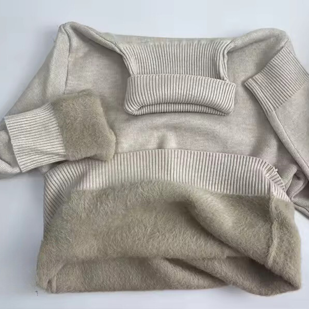 COZY turtleneck sweater