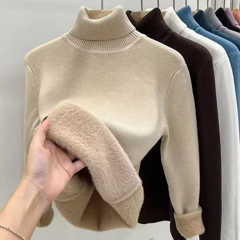 COZY turtleneck sweater